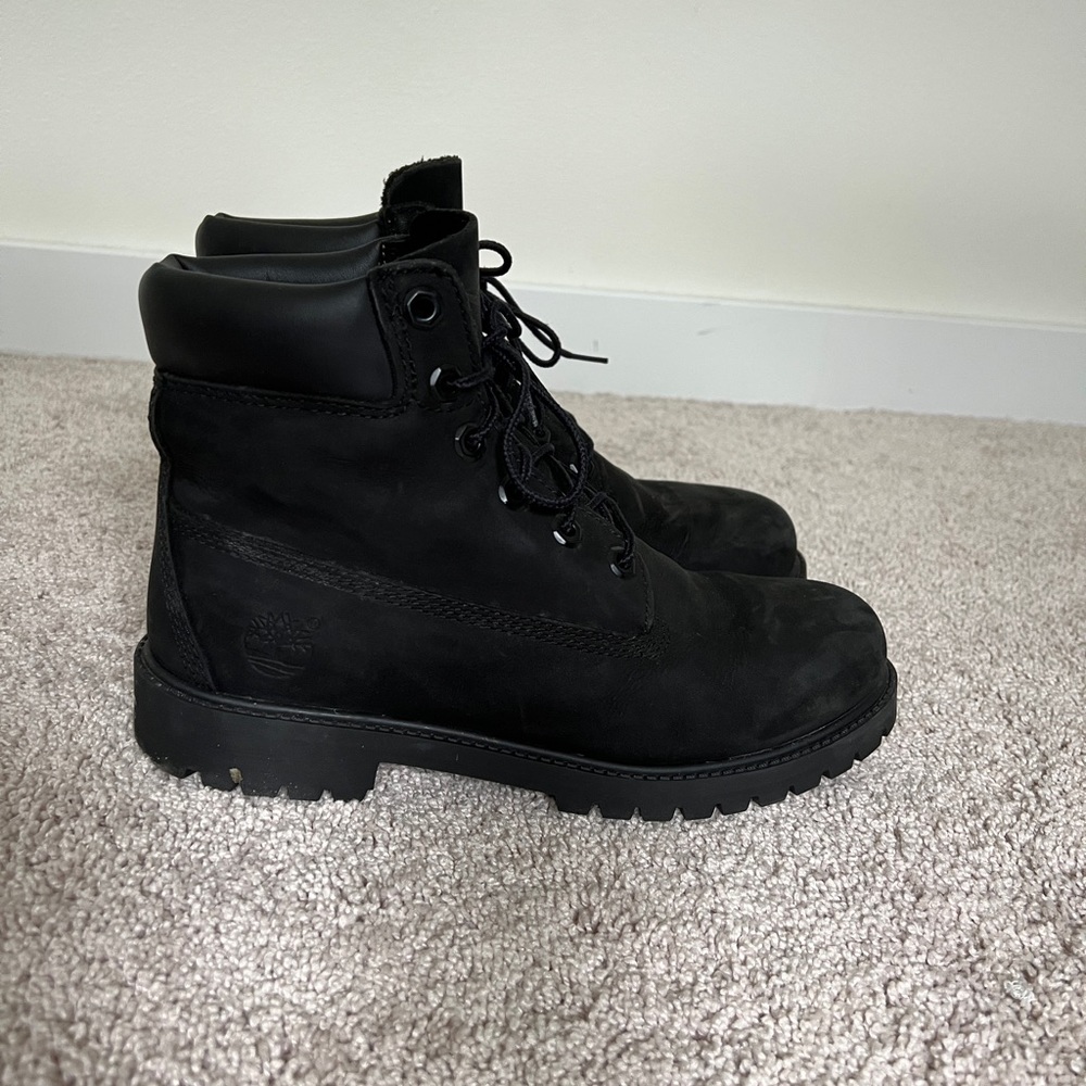 Timberland black boots